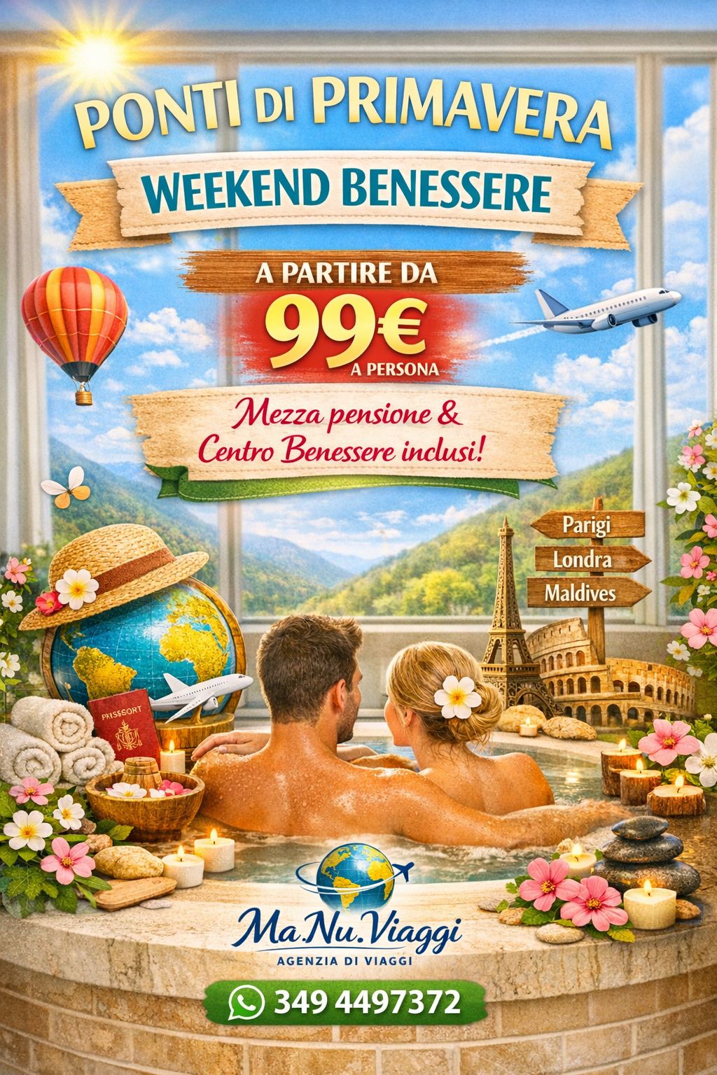 Weekend benessere da 99€ a persona